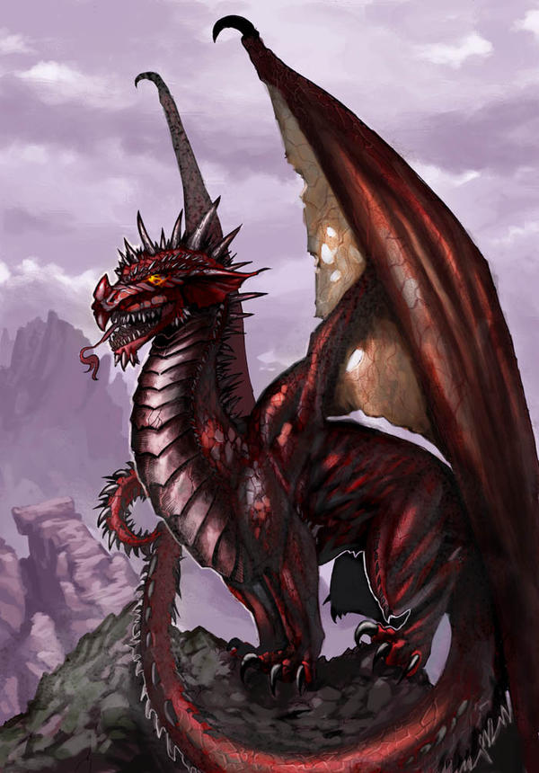 Welsh Red Dragon by doriefs on DeviantArt