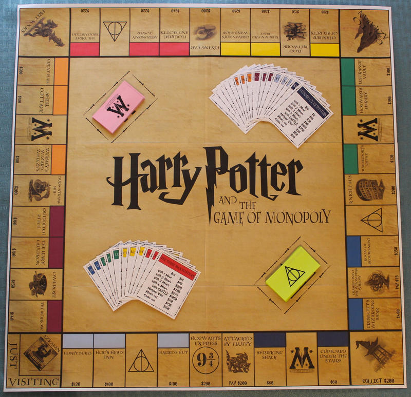 Harry Potter Monopoly Board : Target