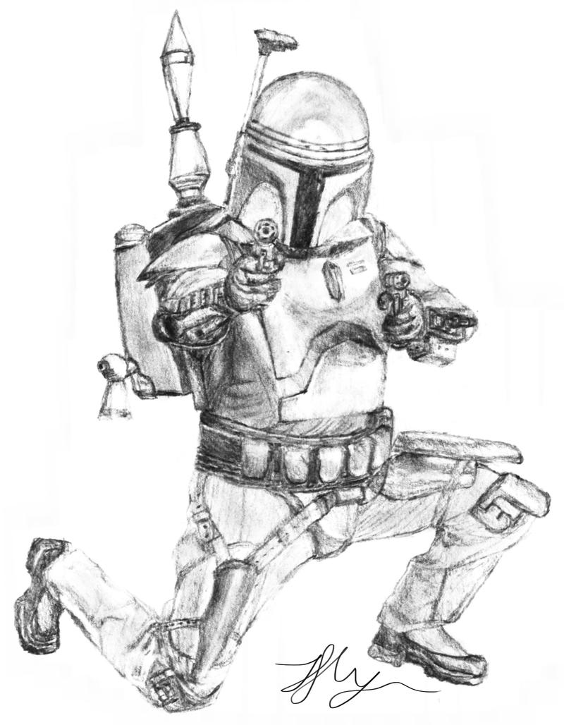 jango and boba fett coloring pages - photo #32