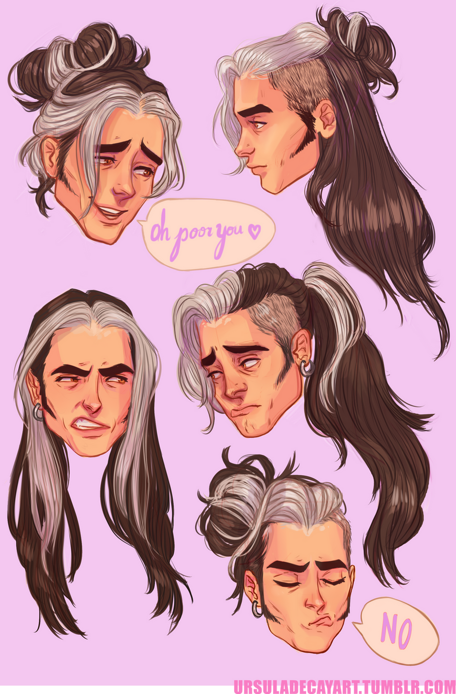 Olly's hair by UrsulaDecay on DeviantArt