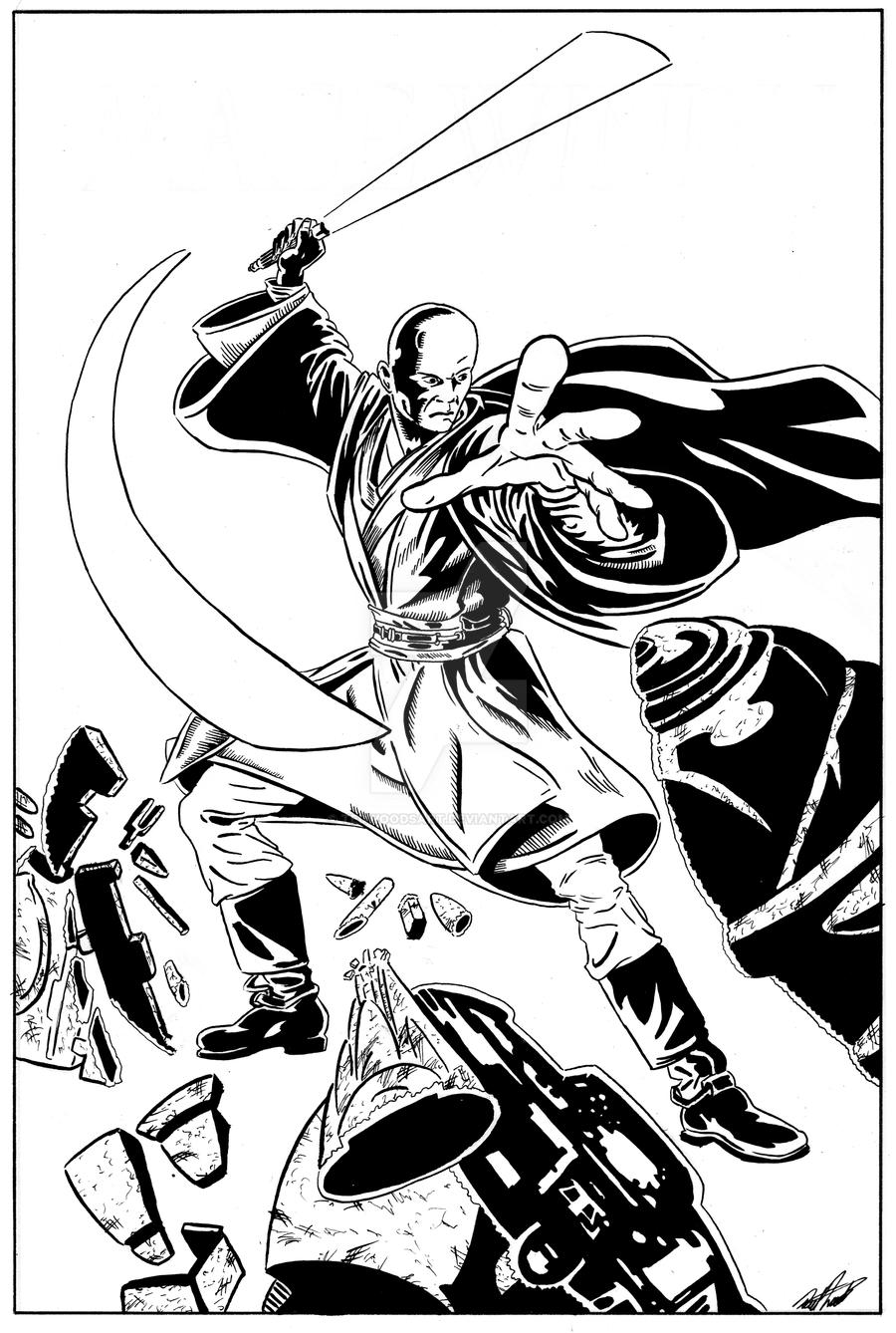 mace windu coloring pages - photo #24