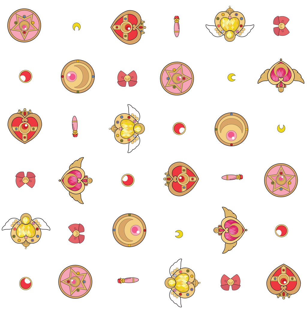Sailor Moon pattern by Qtear on DeviantArt
