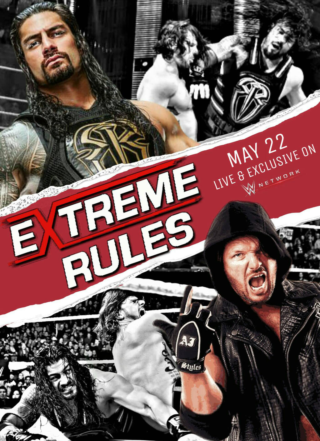 Image result for extreme rules 2016 poster