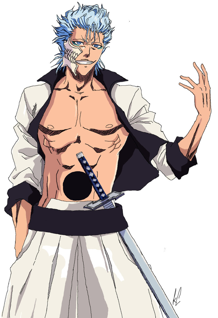 Grimmjow Jaegerjacquez source image from anime