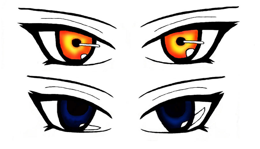 Anime Eyes Colored by Kiyomi-Chan7 on DeviantArt
