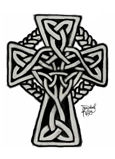 Knotted Celtic Cross by ChristiAnthemum on DeviantArt