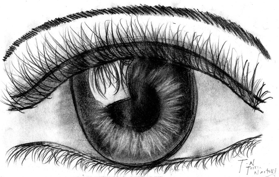 realistic anime eye? by itrixie on DeviantArt