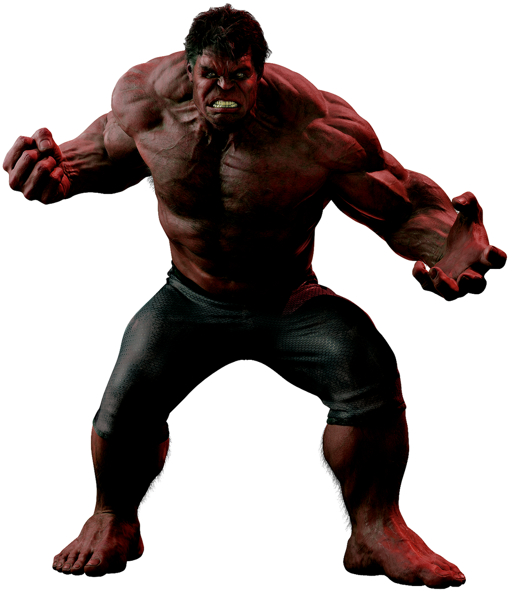 Red Hulk by cptcommunist on DeviantArt