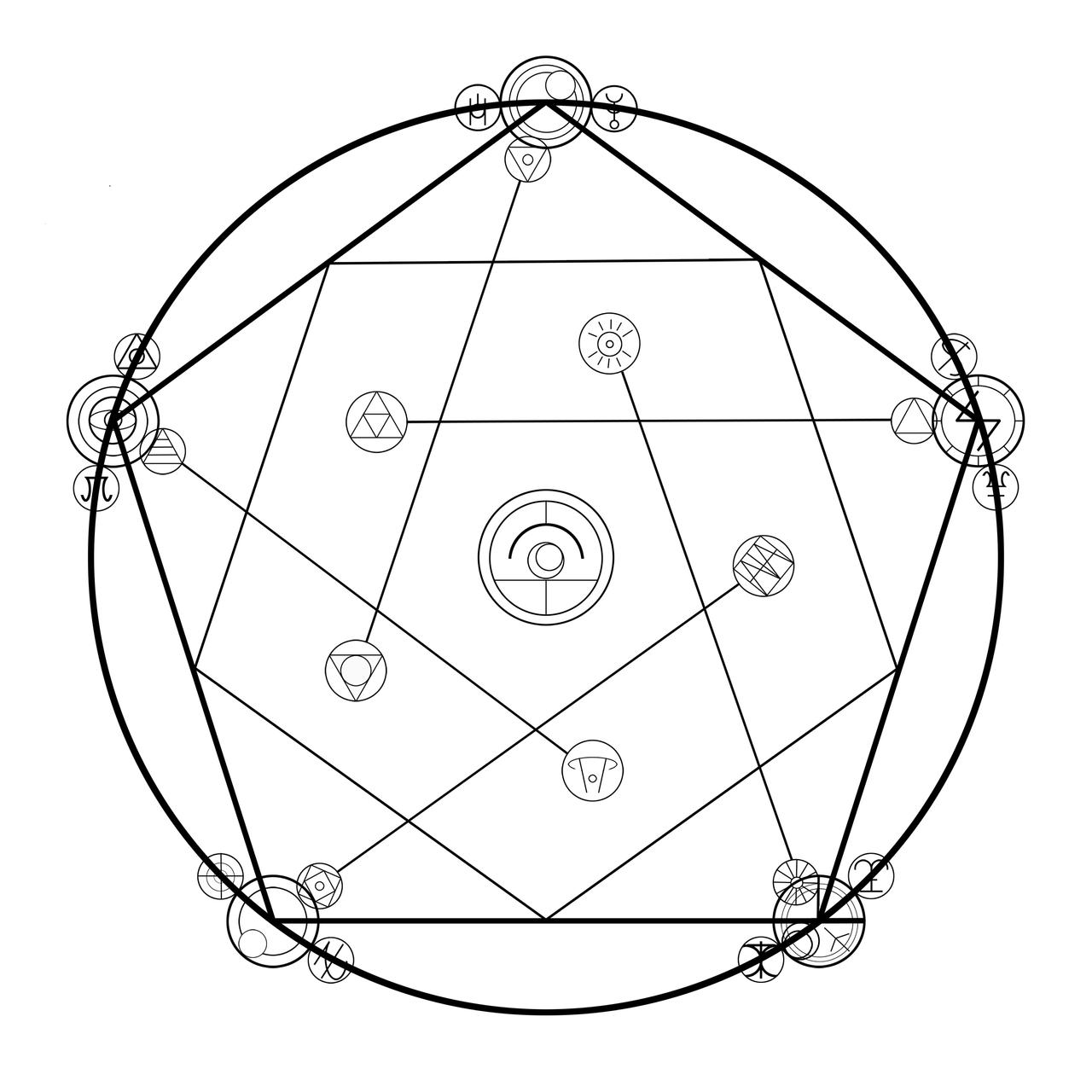 Reverse Transmutation Circle by kprimewolf on DeviantArt
