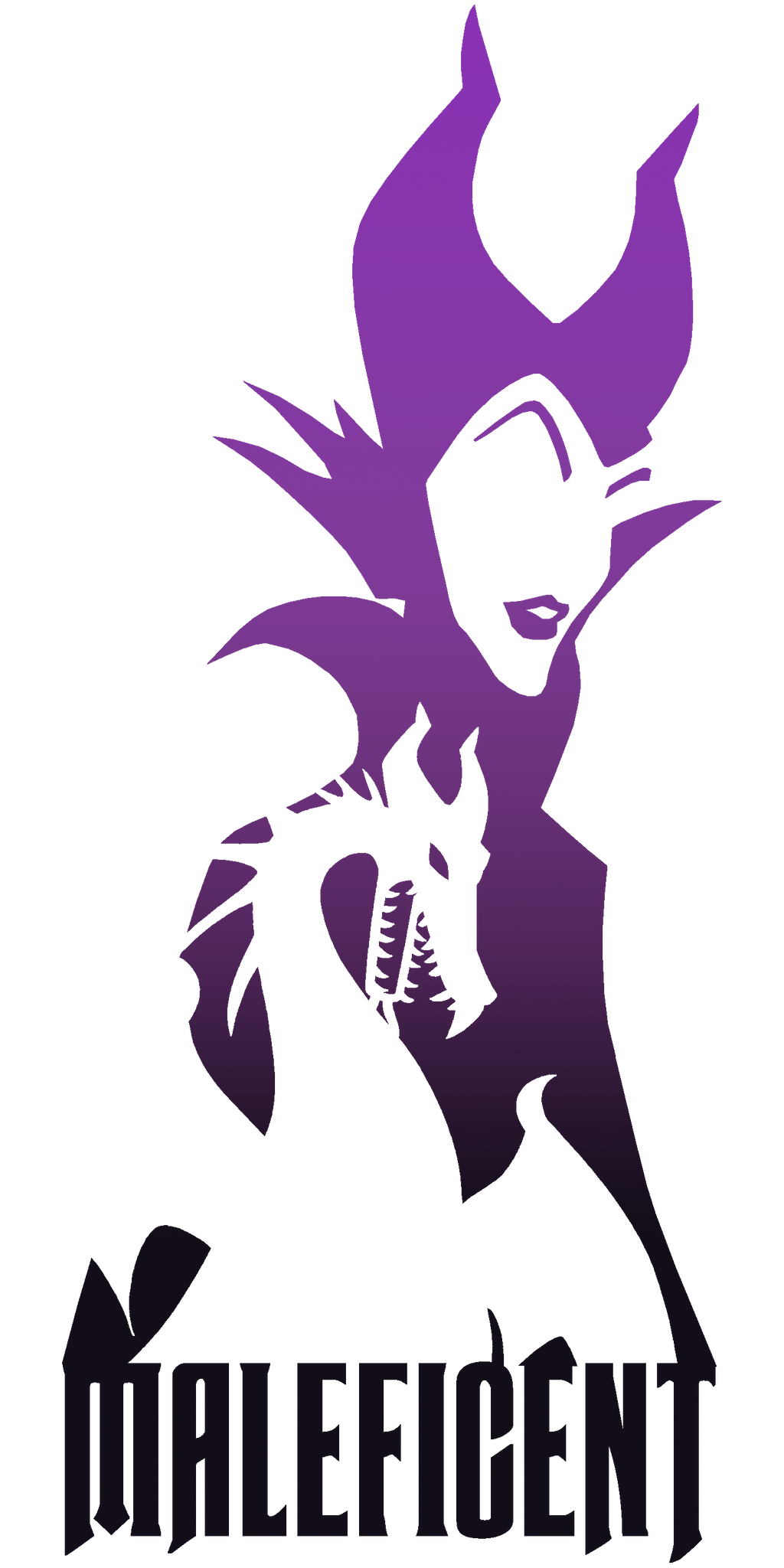 Maleficent Silhouette by NovaEmbersin on DeviantArt