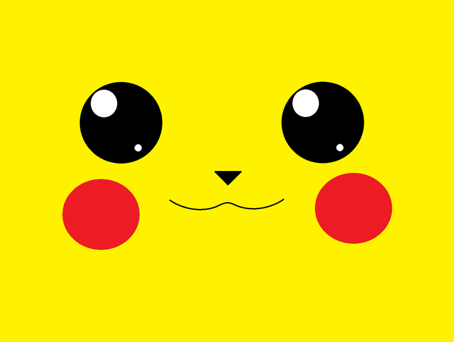 Pikachu Face by Bluey30142 on DeviantArt