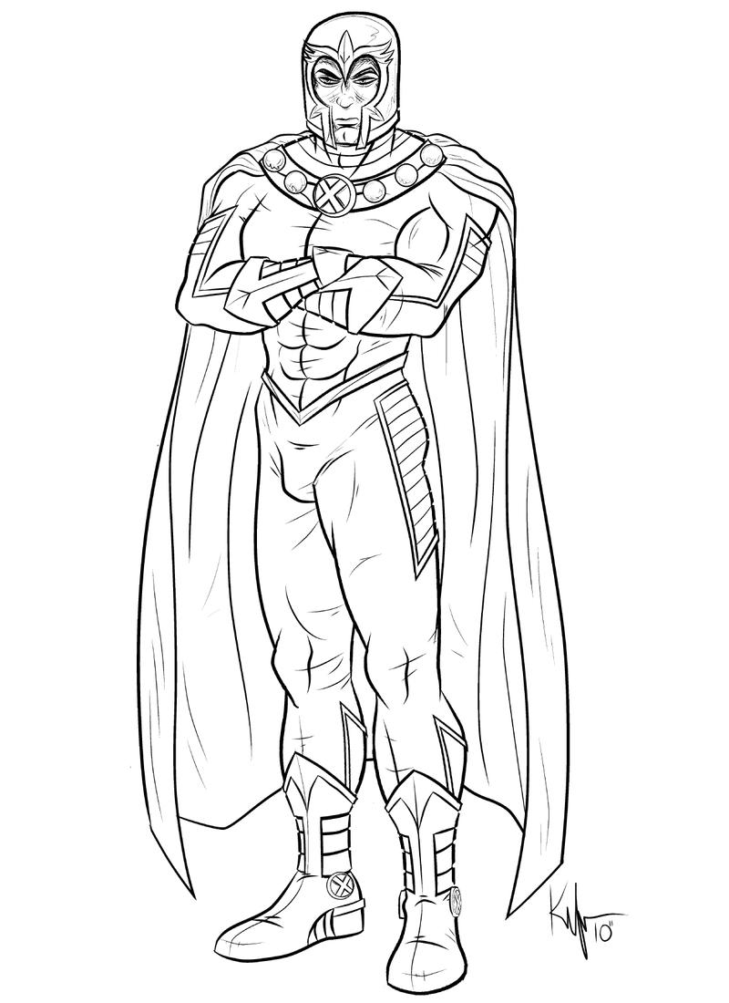 magneto coloring pages - photo #20