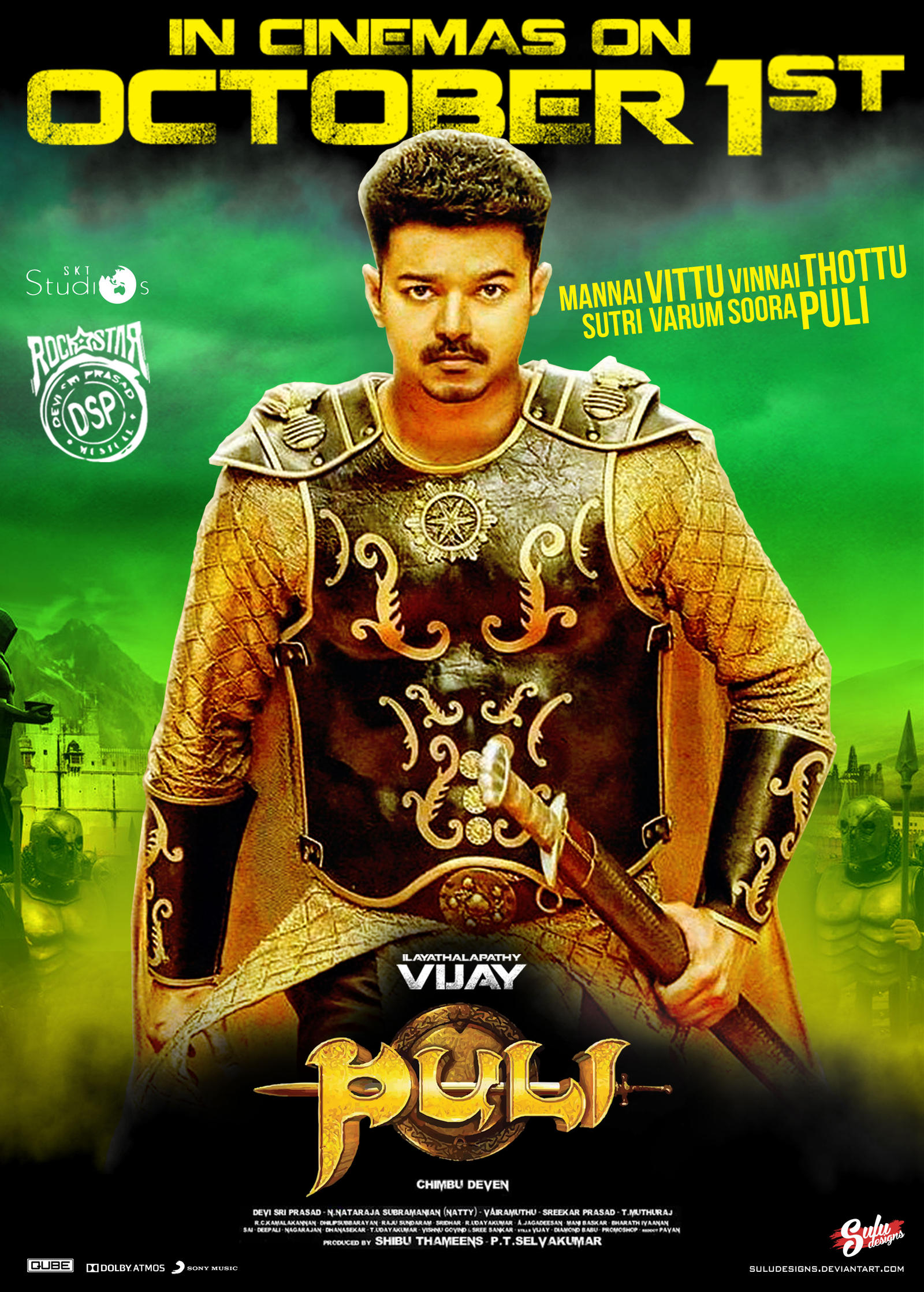 Puli Full Movie In Hindi Dubbed Download 720p
